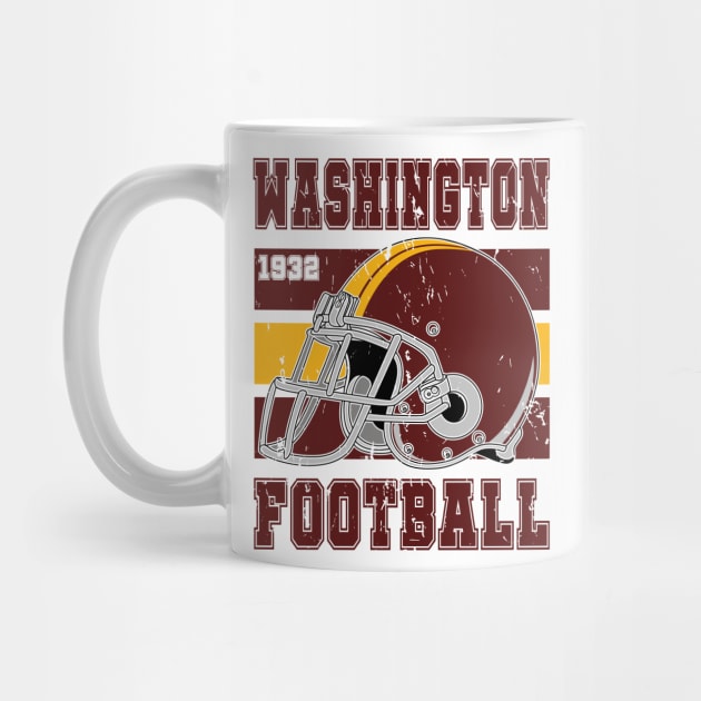 Washington Retro Football by Arestration